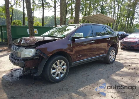 2009 Lincoln Mkx из США, поврежденный, VIN 2LMDU68C89BJ02407